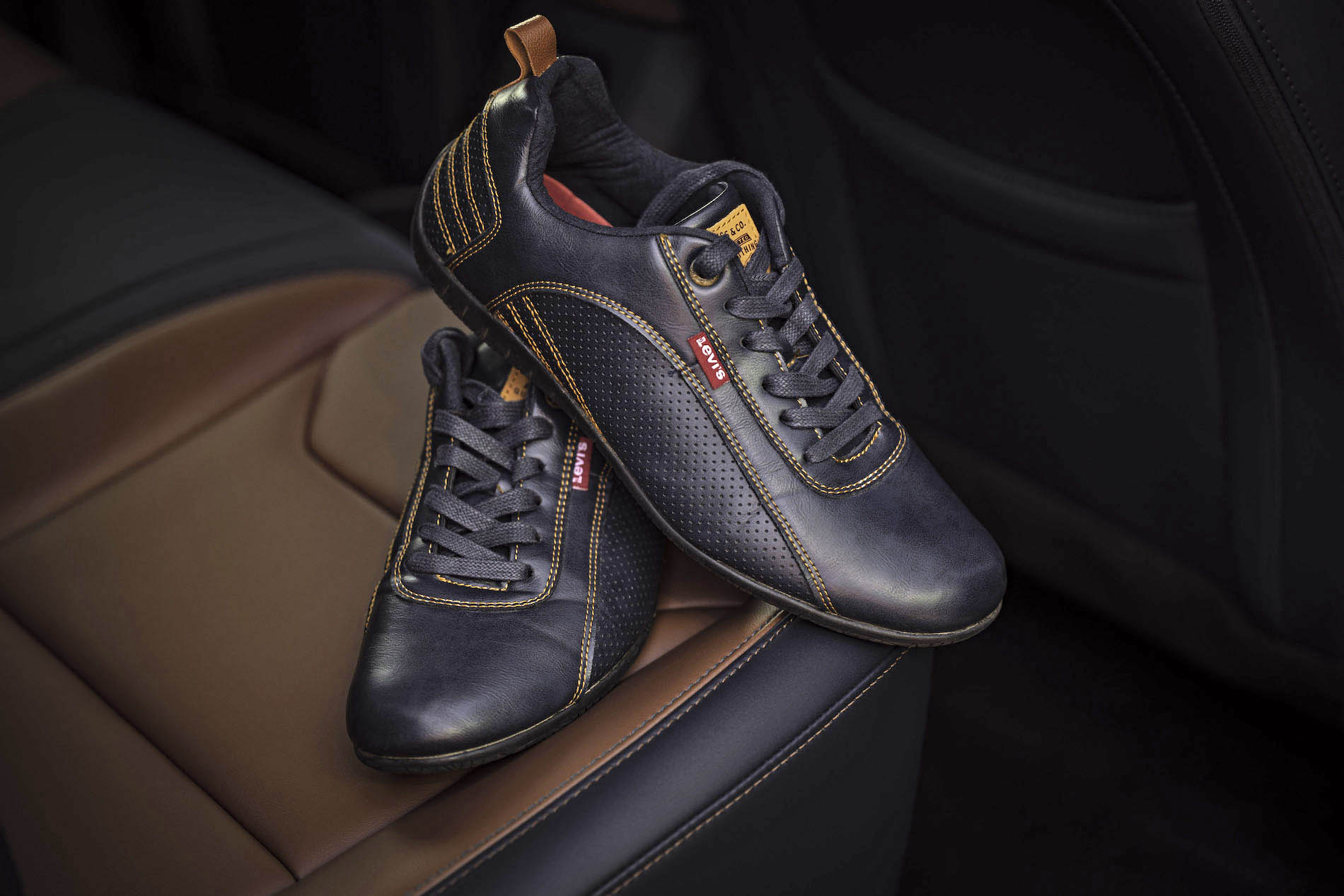 The Levis Shoes That Inspired The 2022 Maverick Lariat S Interior