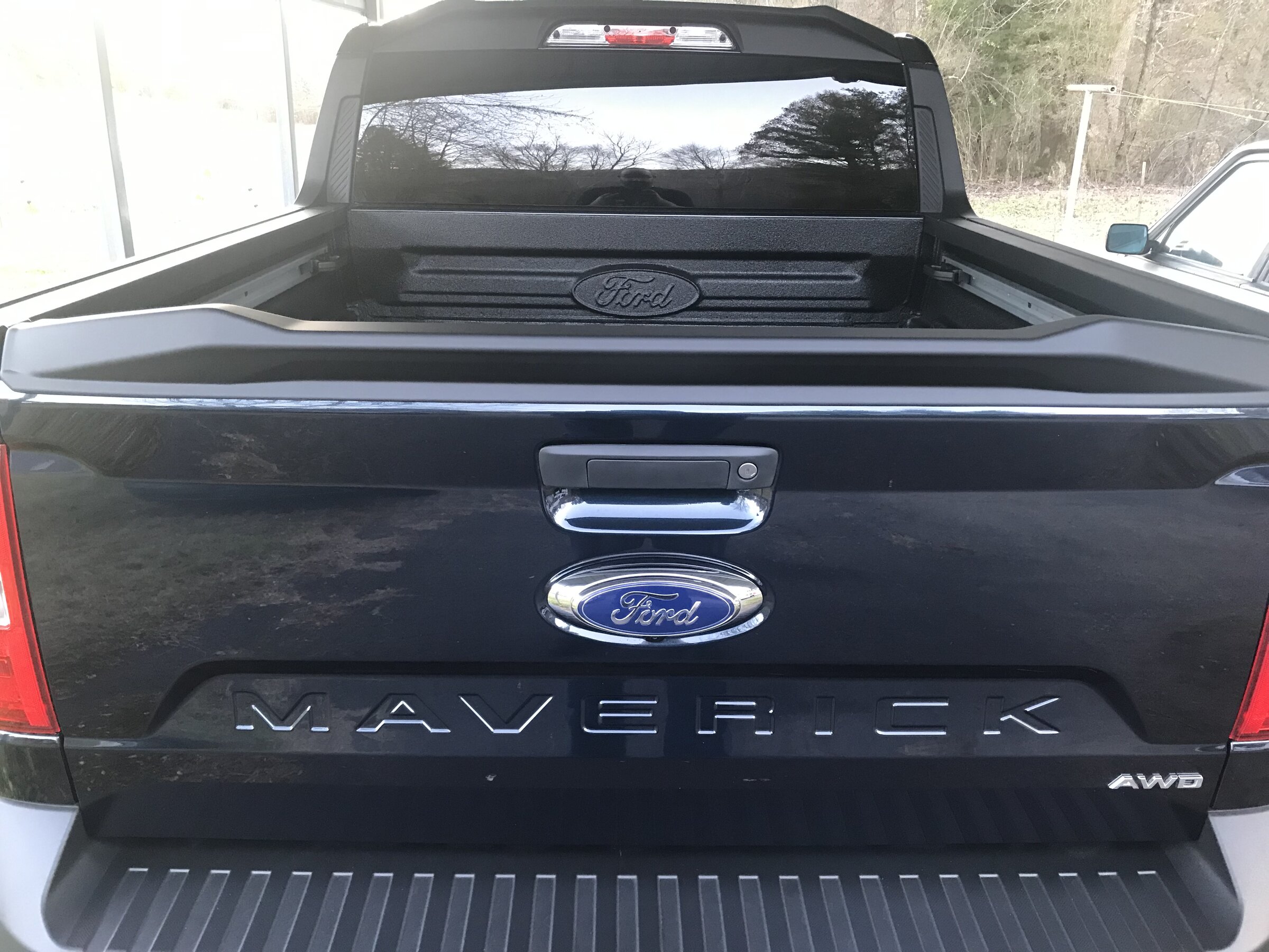 Ford Maverick Air Design rear spoiler installed IMG-2501