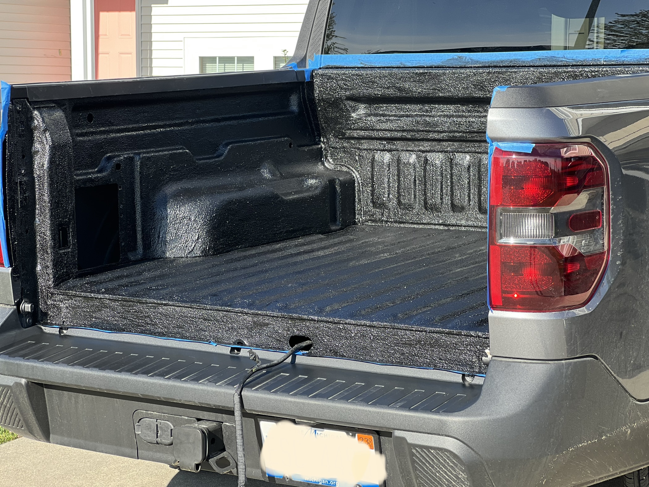 I did the DIY spray bedliner thing … in orange!  MaverickTruckClub - 2022+  Ford Maverick Pickup Forum, News, Owners, Discussions