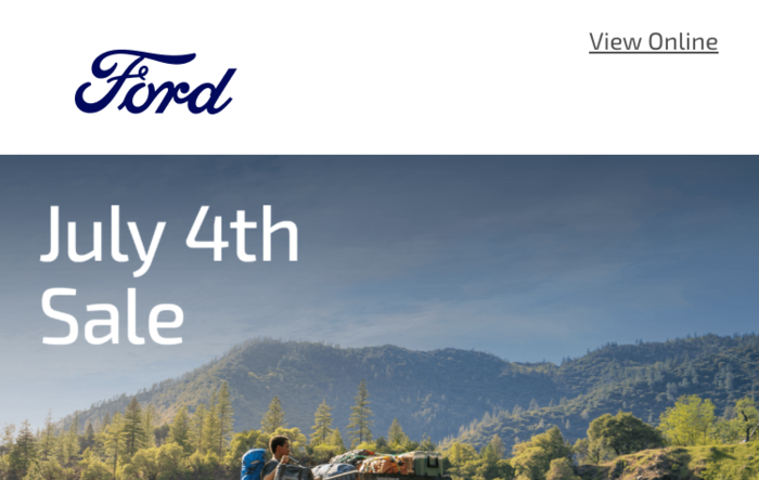 25% off Ford Accessories discount code