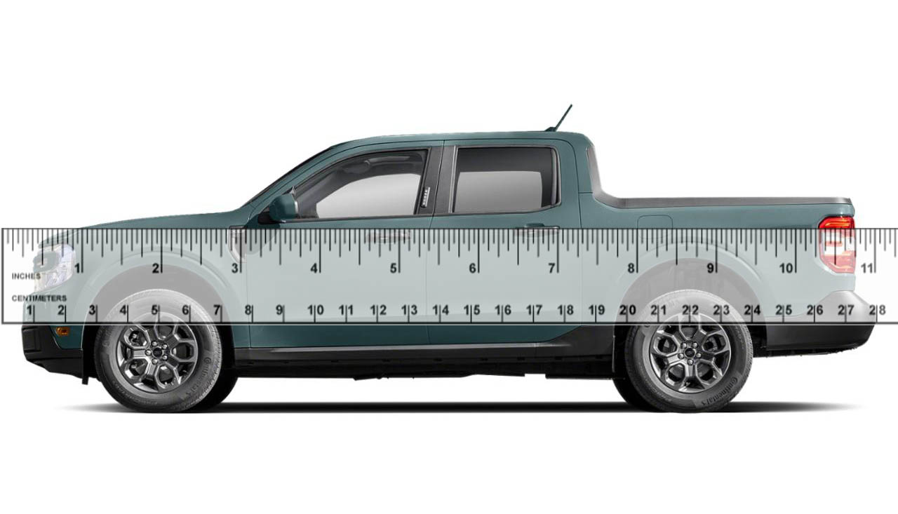 Ford Maverick Bed Dimensions