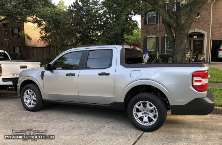 Maverick wrapped in pink by Hermosillo Plant for Breast Cancer Awareness  Month  MaverickTruckClub - 2022+ Ford Maverick Pickup Forum, News, Owners,  Discussions