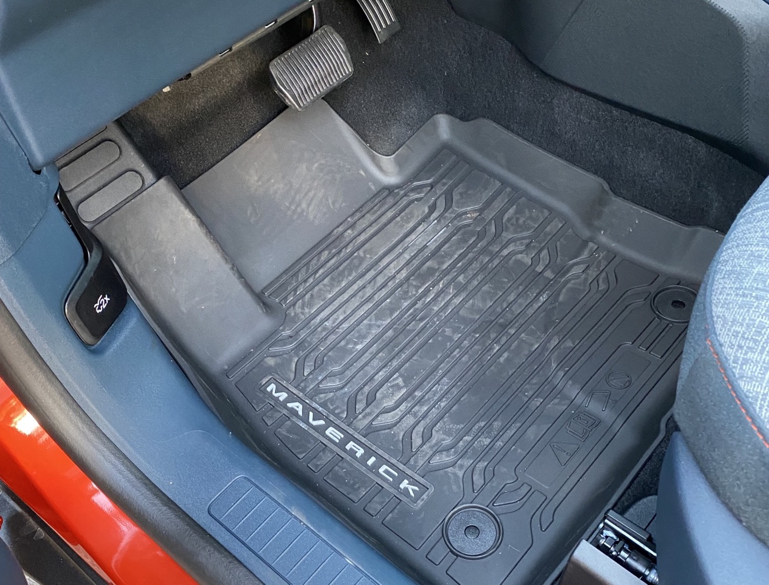 Ford Accesory Maverick All Weather Mats / Liners installed