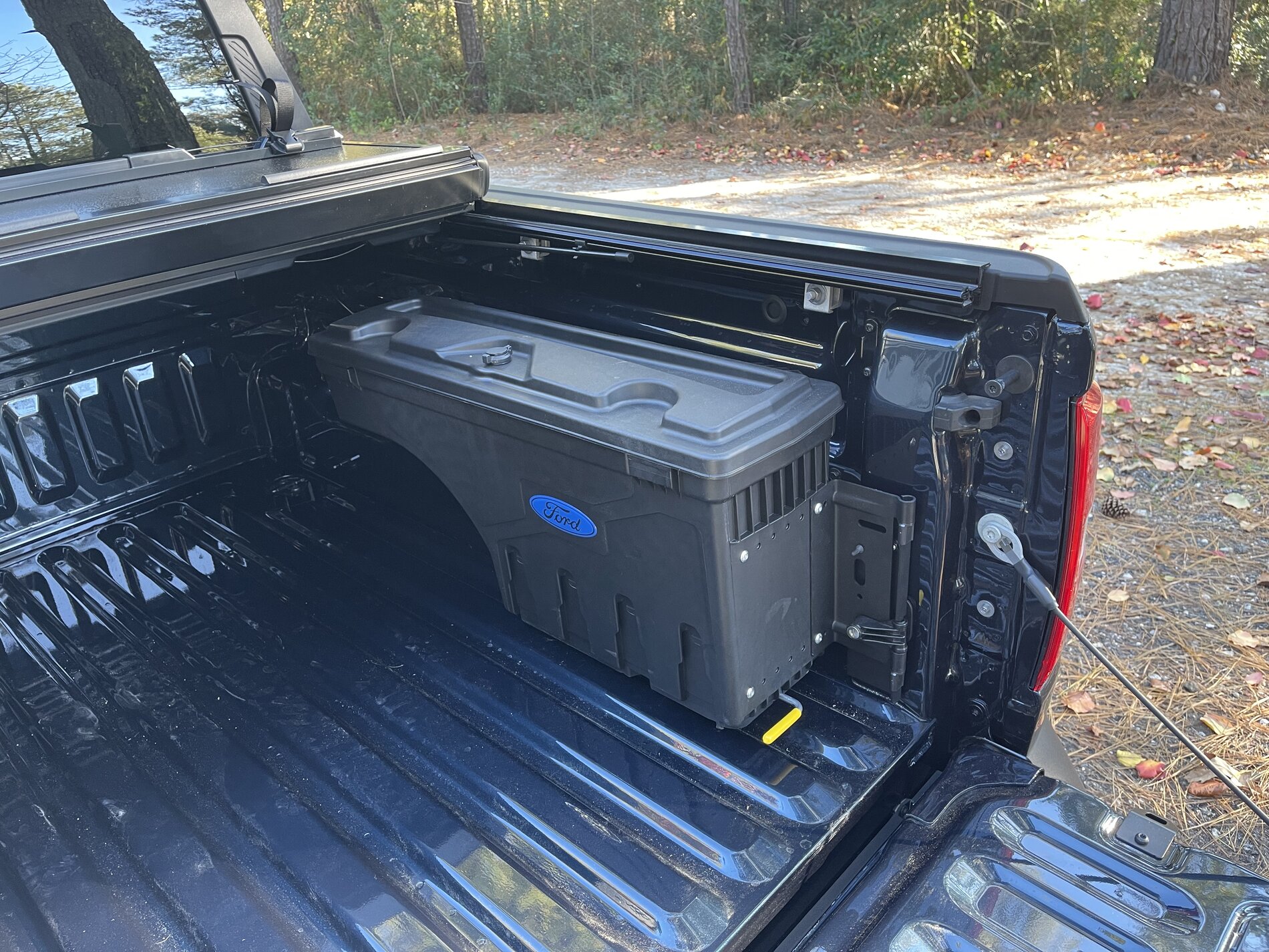 Ford bed toolbox installed 2022+ Ford Maverick