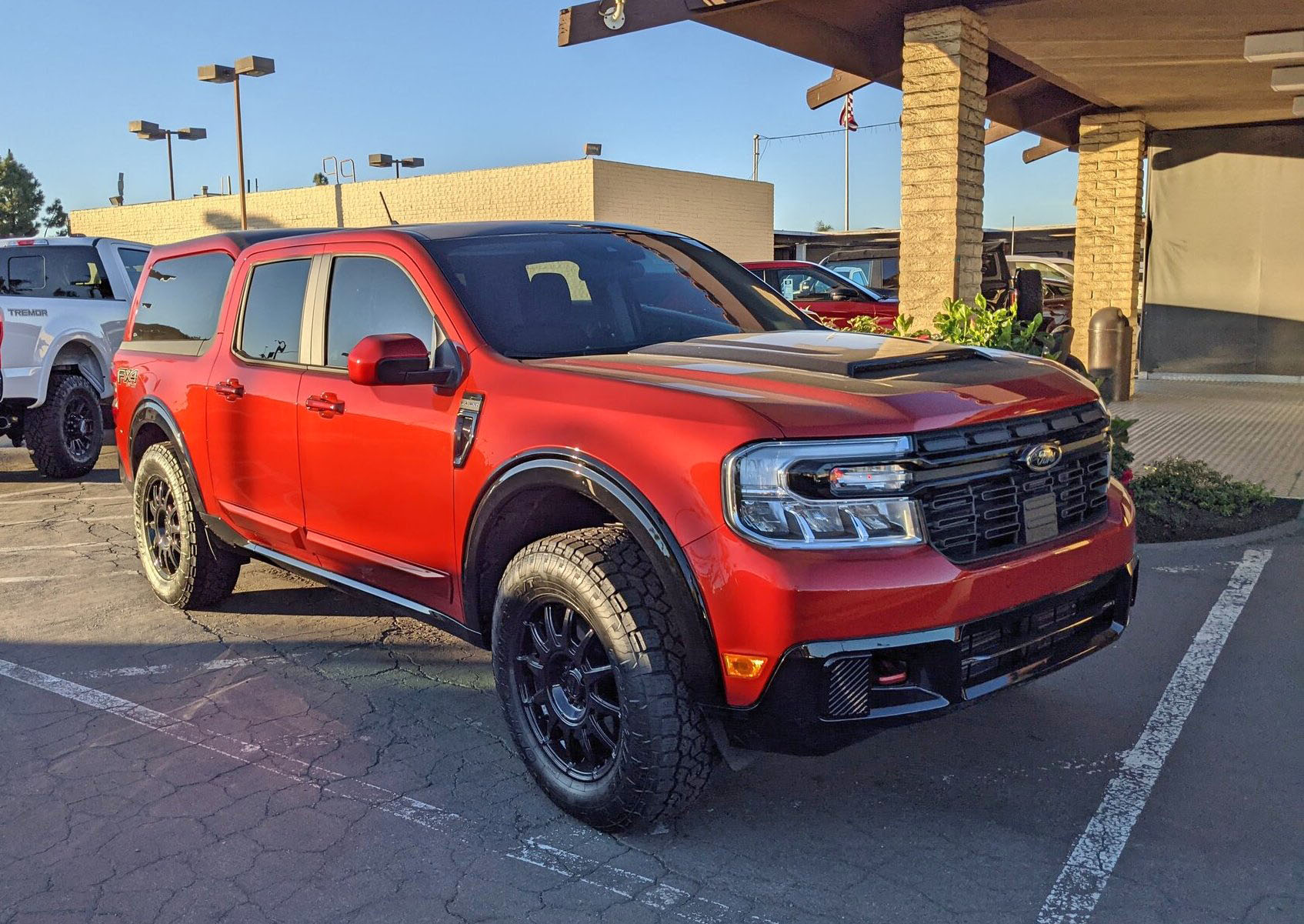 Maverick SEMA Build by Air Design - seen in the flesh at dealership ...