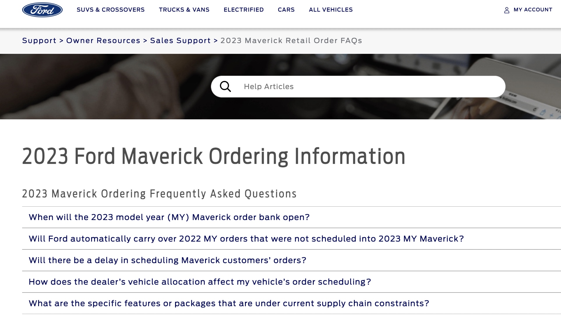 Finally! OFFICIAL 2023 Ford Maverick Ordering Information & FAQ