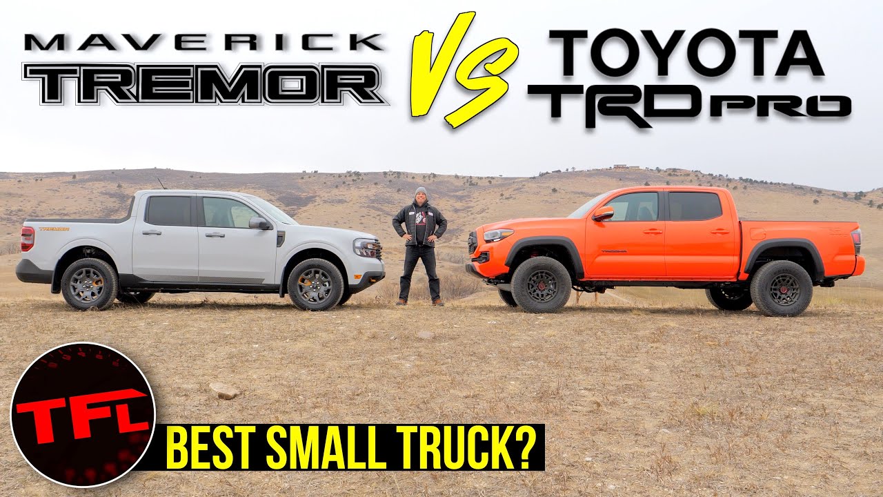 2023 Maverick Tremor vs. Tacoma TRD Pro comparison review video by TFL ...