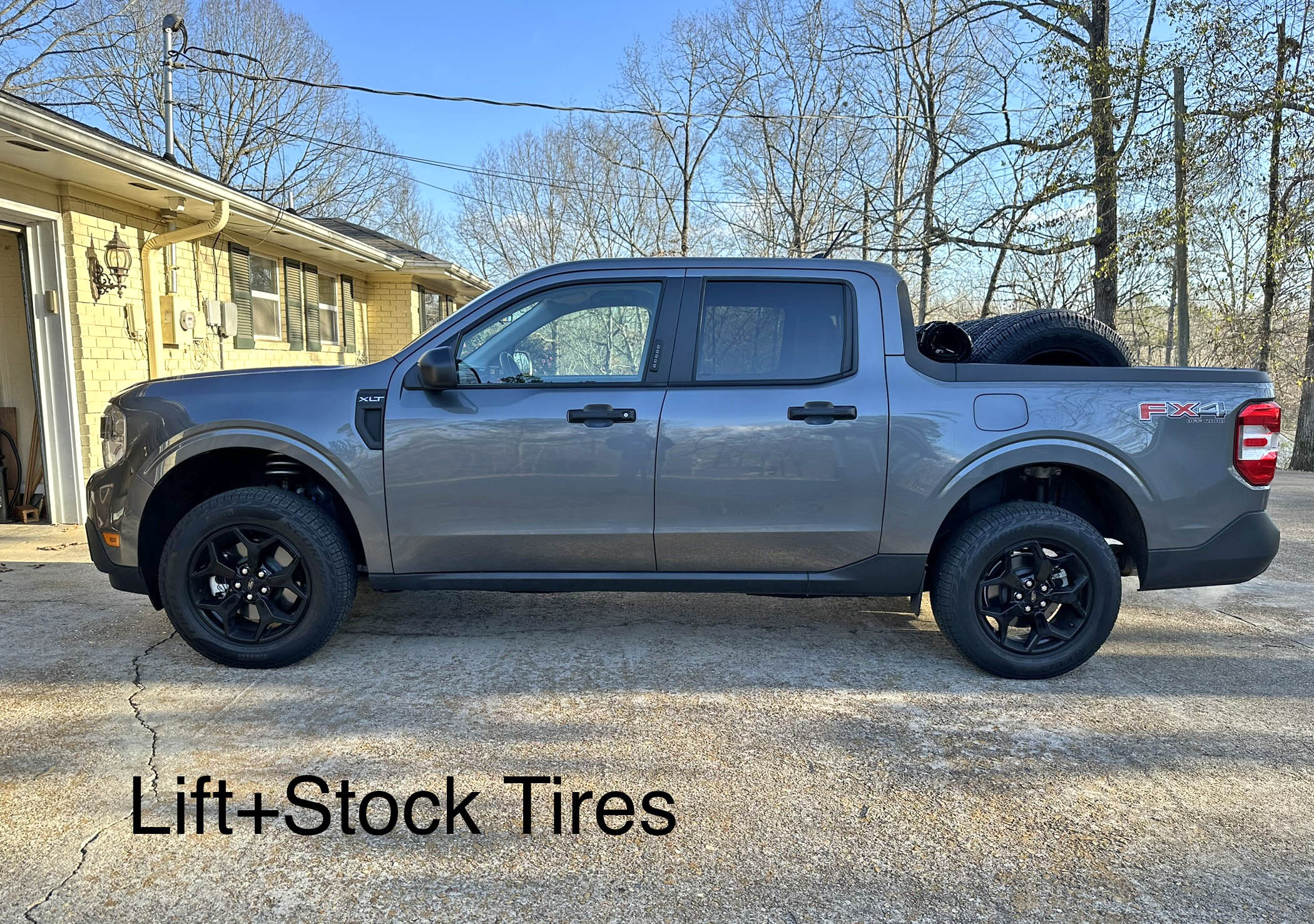 My 2 Eibach Pro Lift Kit Springs Diy Install On Ecoboost Maverick Xlt Awd Mavericktruckclub