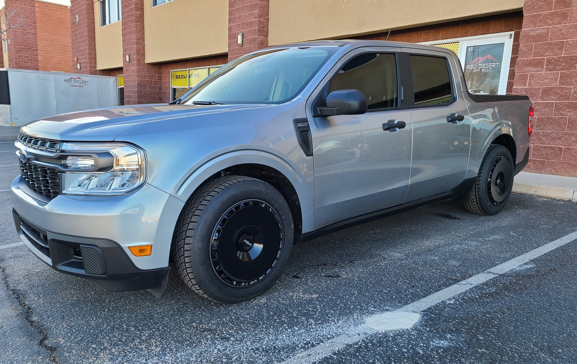 Rotiforms Wheels + Aerodiscs on Maverick XLT w/ lowering springs ...