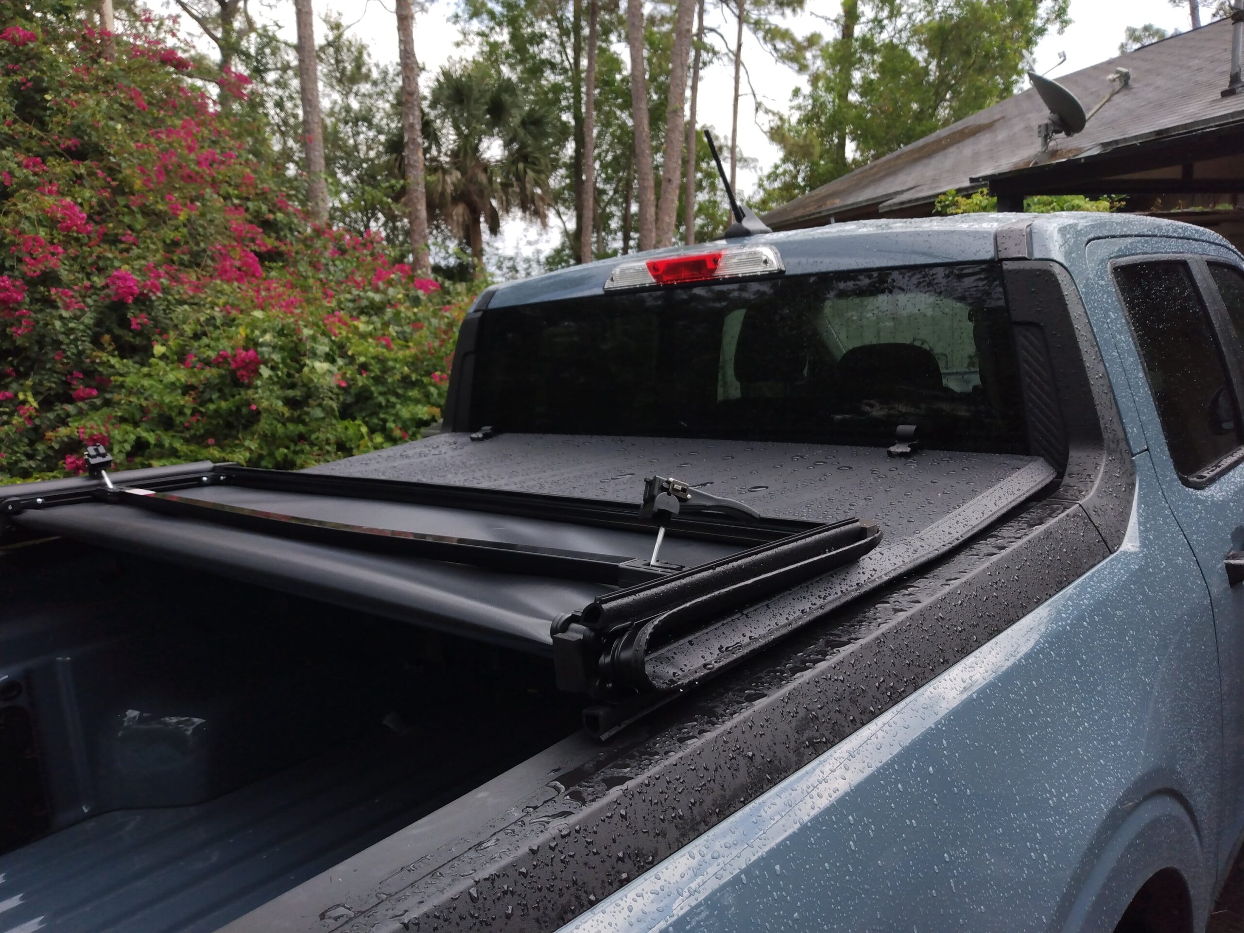 My Maverick Is No Longer Naked Installed OEDRO Tri Fold Truck Tonneau MaverickTruckClub