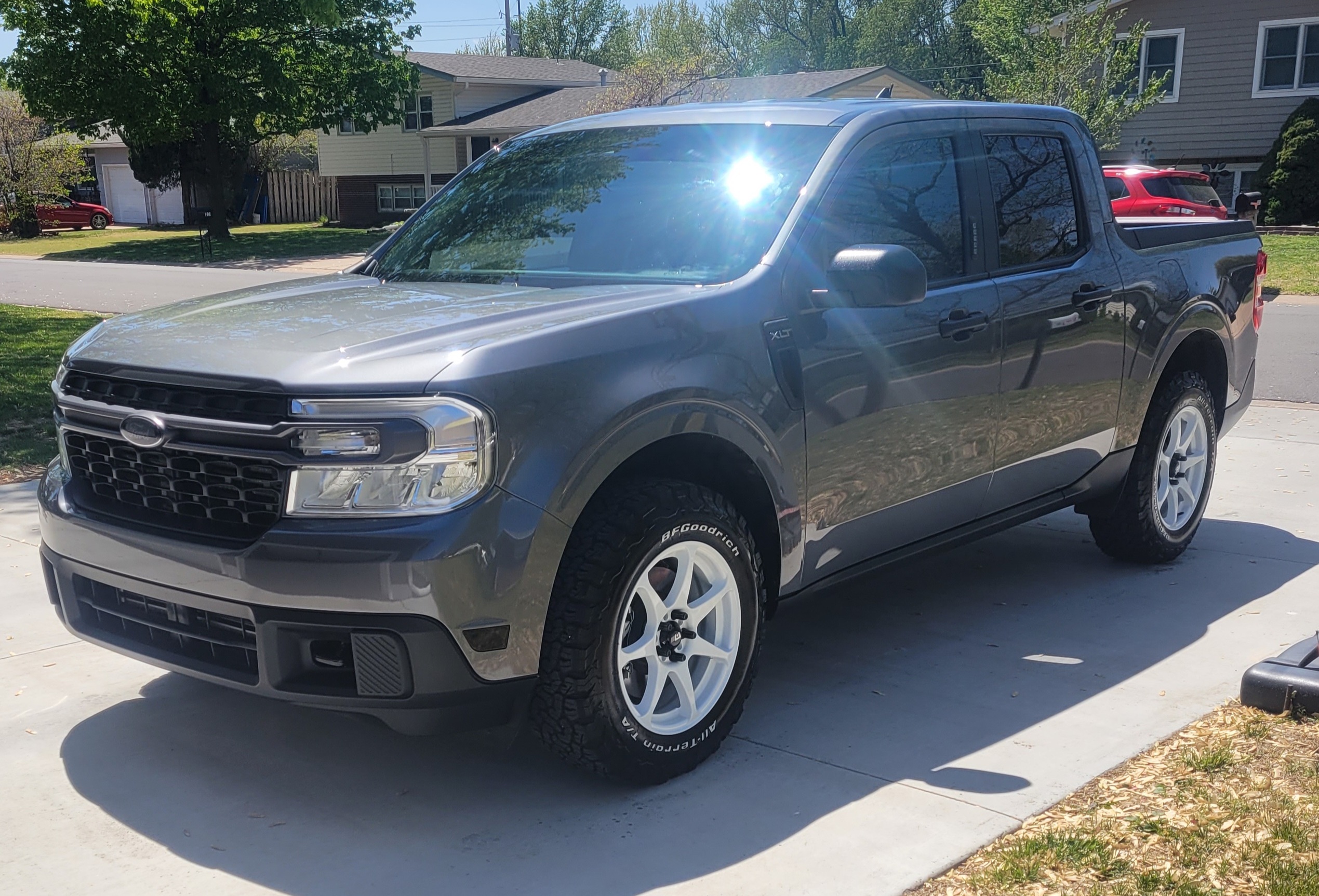 2022 Ford Maverick XLT FX4 w/ Motegi MR154 Wheels 17X8, BFG K02s 245 ...