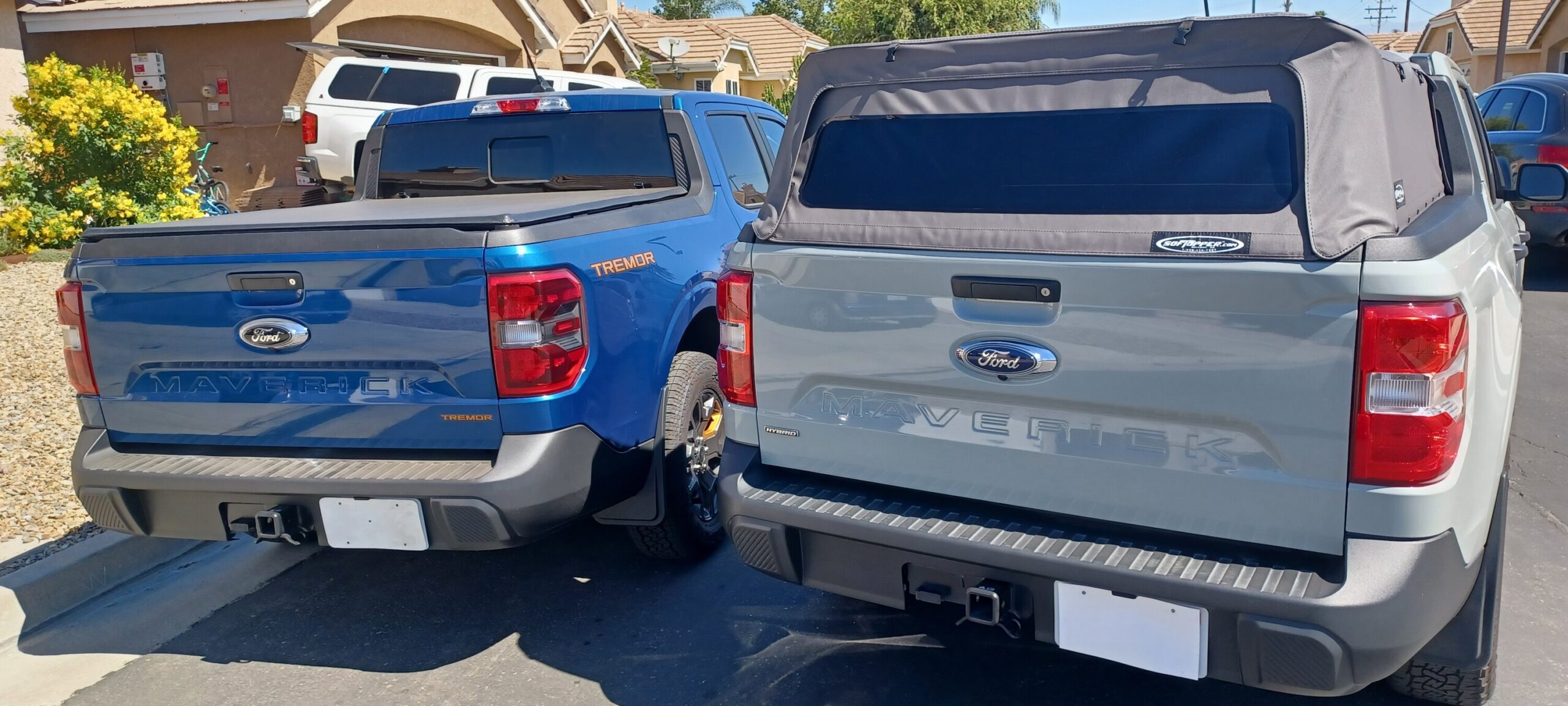 Folding Softopper Camper Shell Installed On My Maverick Mavericktruckclub Ford