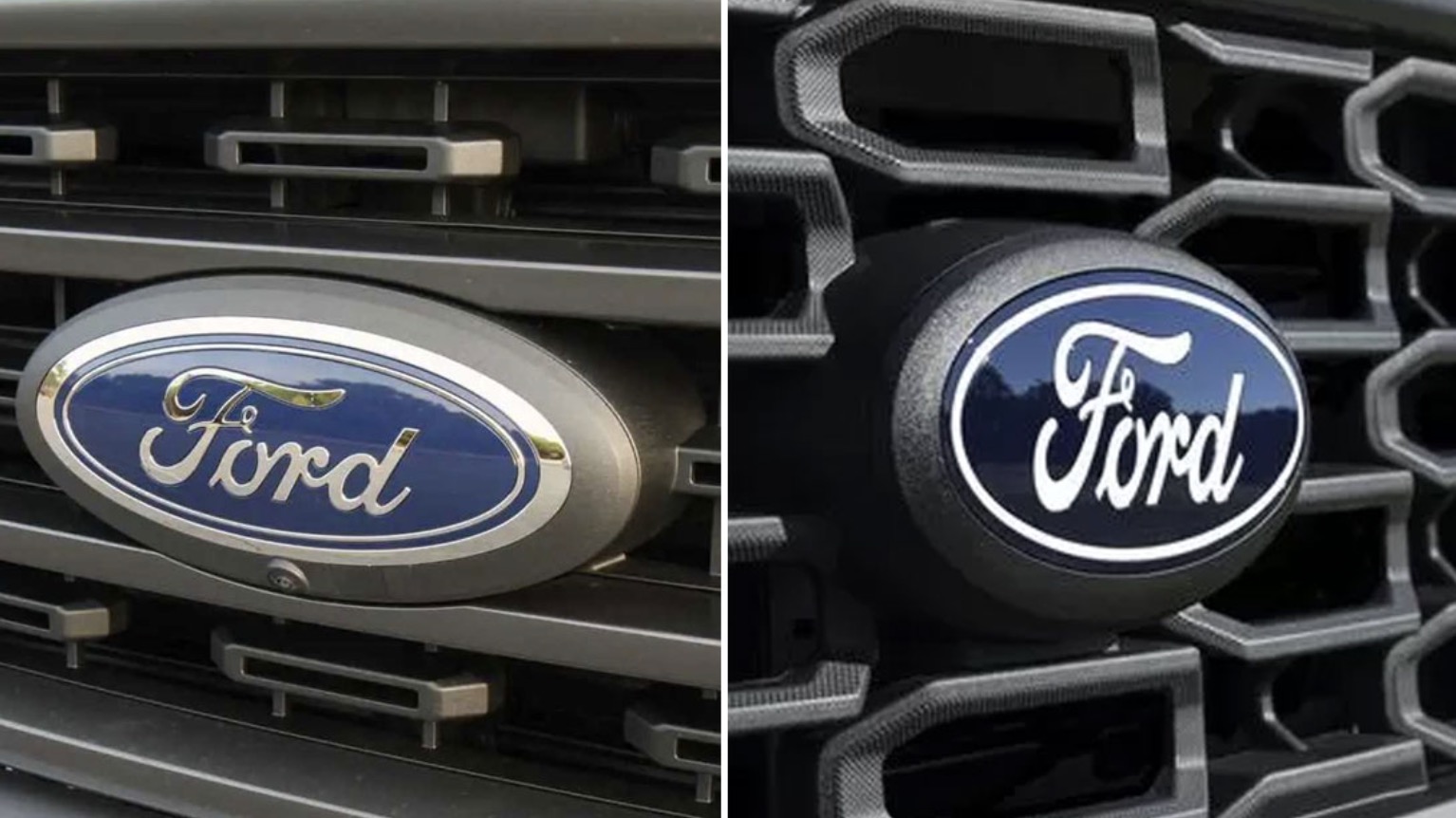 New Ford Blue Oval Logo Ditches Chrome | MaverickTruckClub - 2022+ Ford ...