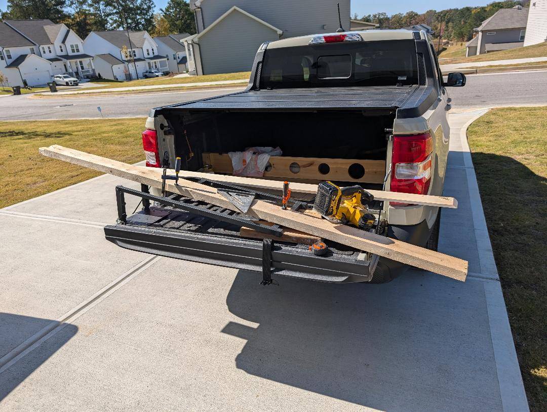 Tailgate workbench | MaverickTruckClub - 2022+ Ford Maverick Pickup ...